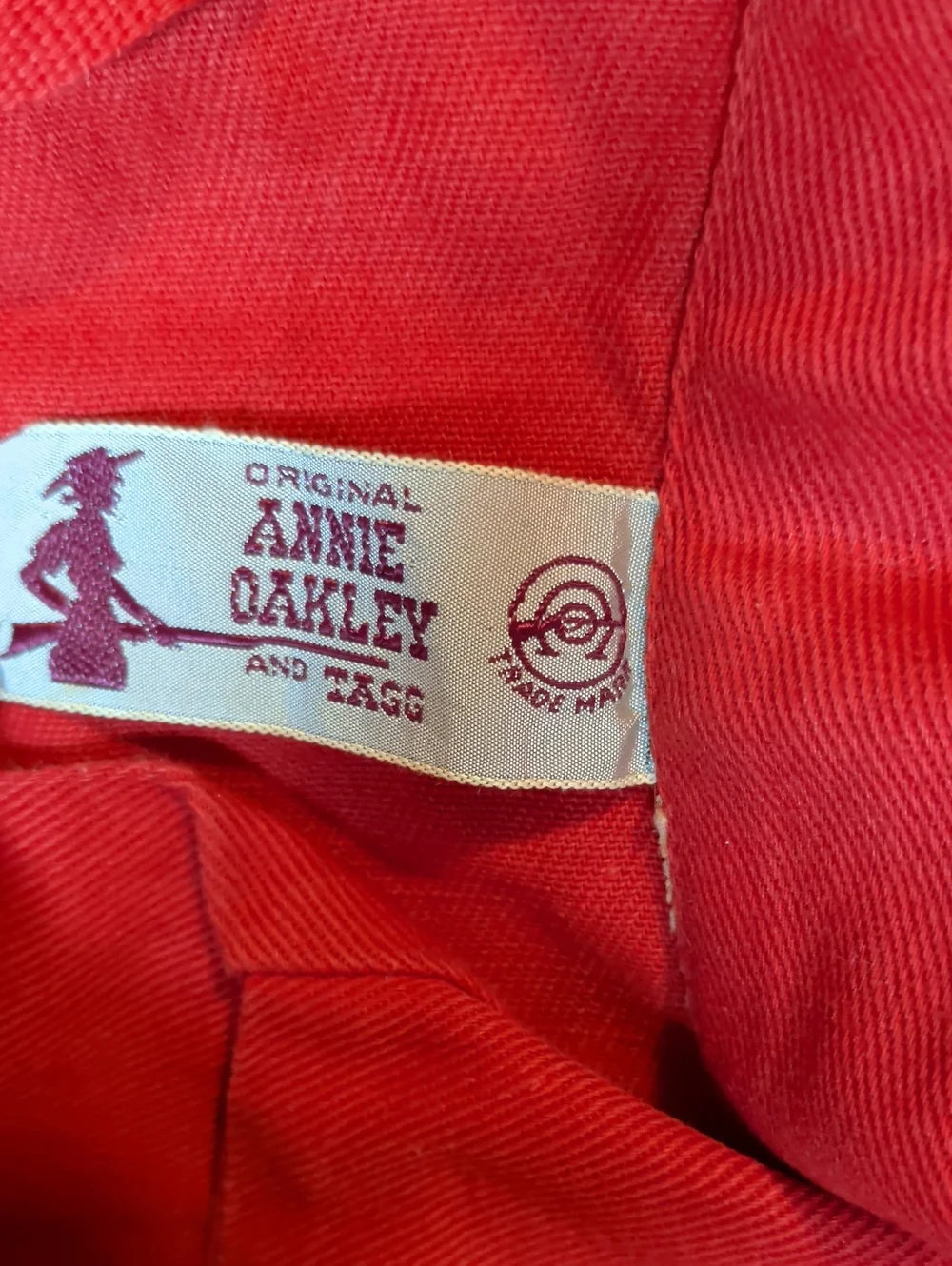Vintage 50s Original Annie Oakley And Tagg Childs Shirt Trademark Collectible